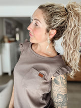 HERZENSSACHE| KLEID | BRAUN