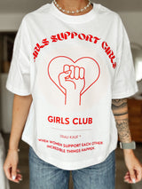 T-SHIRT|BIOFAIRWEAR| GIRLSCLUB