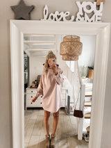 URBAN|HOODIEKLEID|flieder