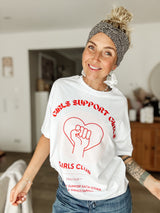 T-SHIRT|BIOFAIRWEAR| GIRLSCLUB