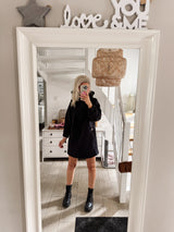 URBAN|HOODIEKLEID|blackblack