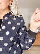 PENELOPE | BLOUSON|NAVYBLACK