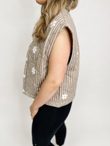 JILAY| WESTE|STRIPEBEIGE