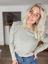 PERLA|STRICKPULLI|Mint