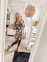 MASCHA | KLEID| BRAUNFLOWER