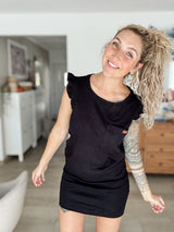 HERZENSSACHE| KLEID | SCHWARZ