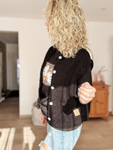 JILAY| WESTE|BLACK