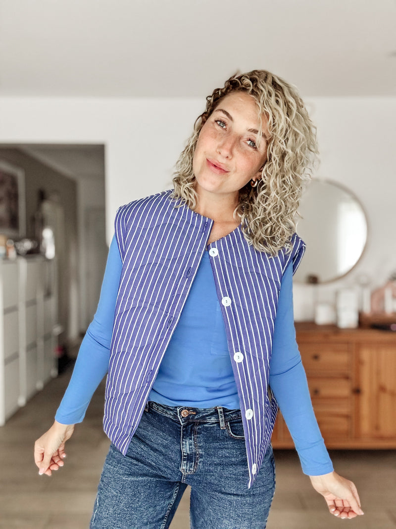 JILAY| WESTE|STRIPEBLUE