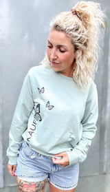 SWEATER | BUTTERFLY|mint