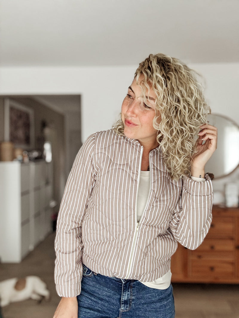 PENELOPE | BLOUSON|BEIGE