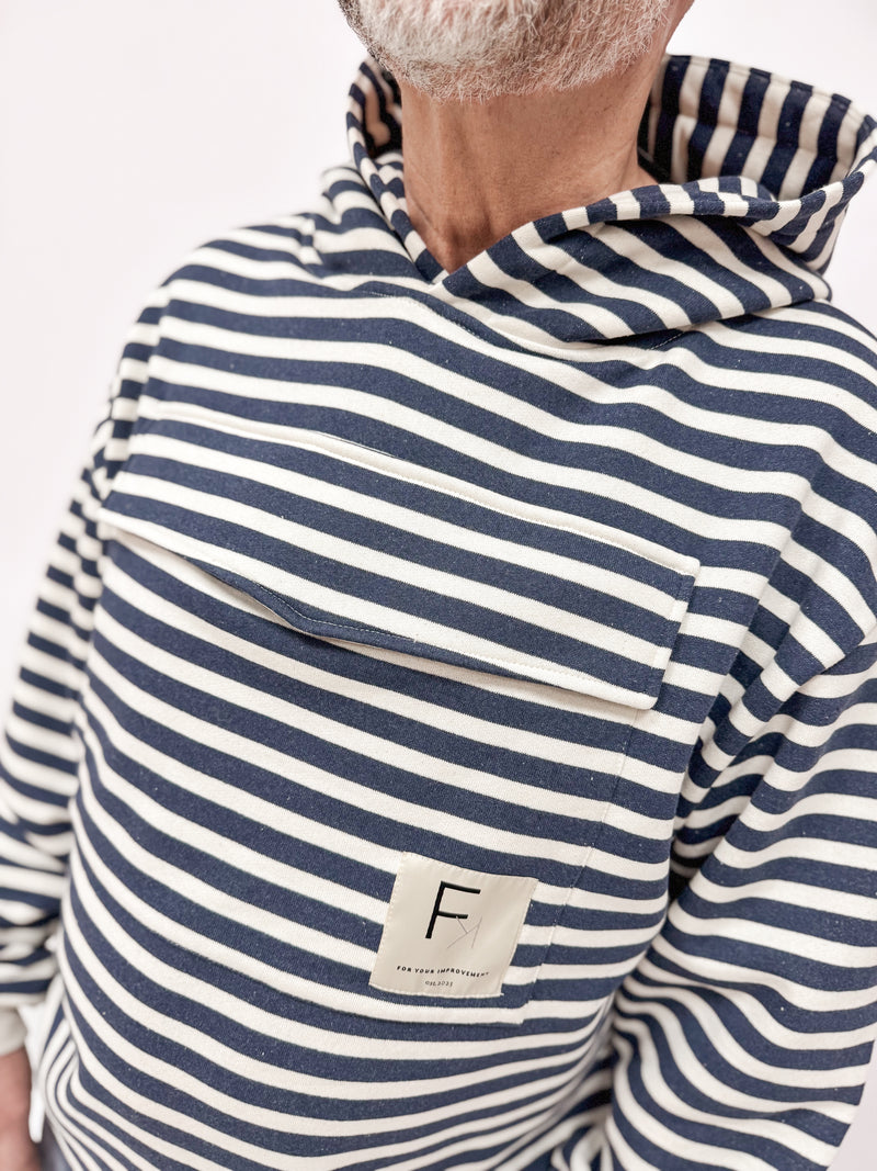 FYI | HOODIE | STRIPESNAVY