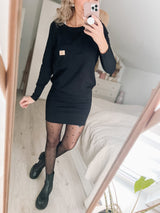 HERZENSSACHE| KLEID | Schwarz