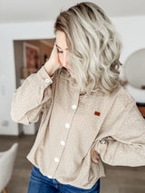 NIA|HEMD|BEIGEDOTS
