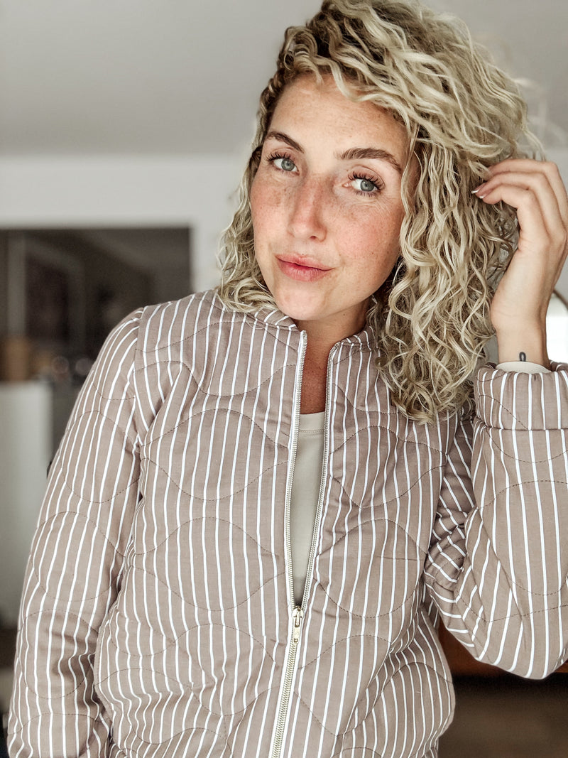 PENELOPE | BLOUSON|BEIGE