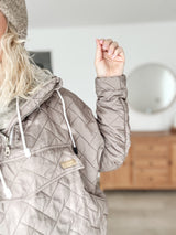 HEDDA | STEPPJACKE| BEIGE