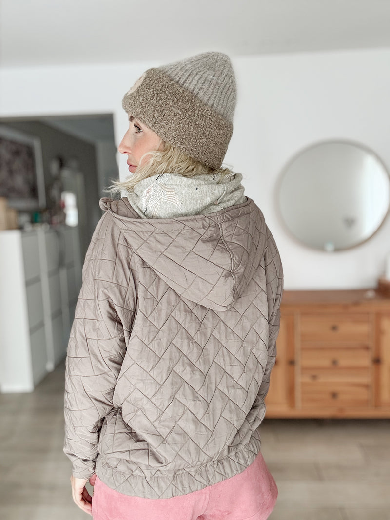 HEDDA | STEPPJACKE| BEIGE