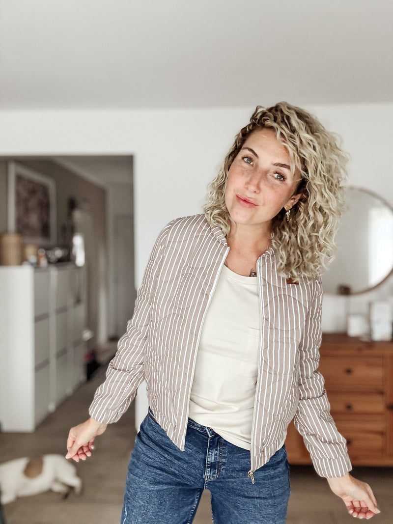 PENELOPE | BLOUSON|BEIGE