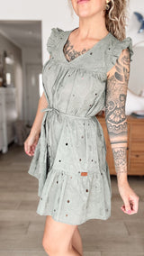 MASCHA | STRANDKLEID|OLIVE