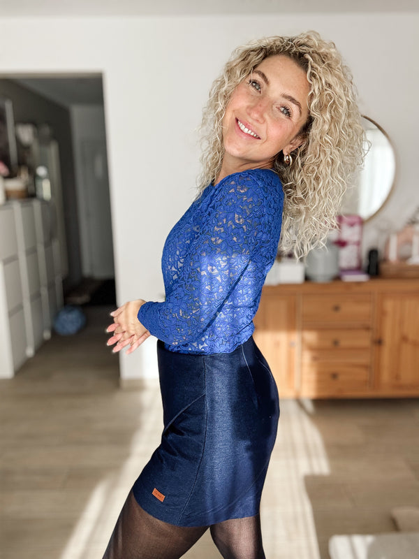 SKORTY|TALL|Jeansdunkel