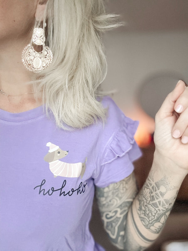 HERMINE | XMASSHIRT|LILA