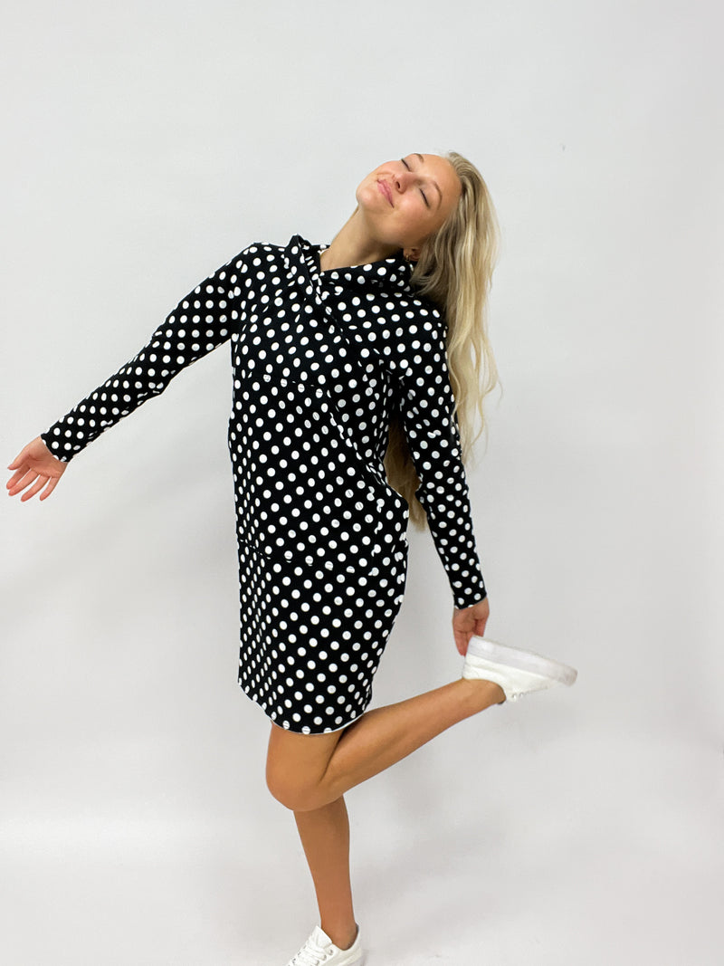LENI | MIDI| Hoodiekleid | Dots