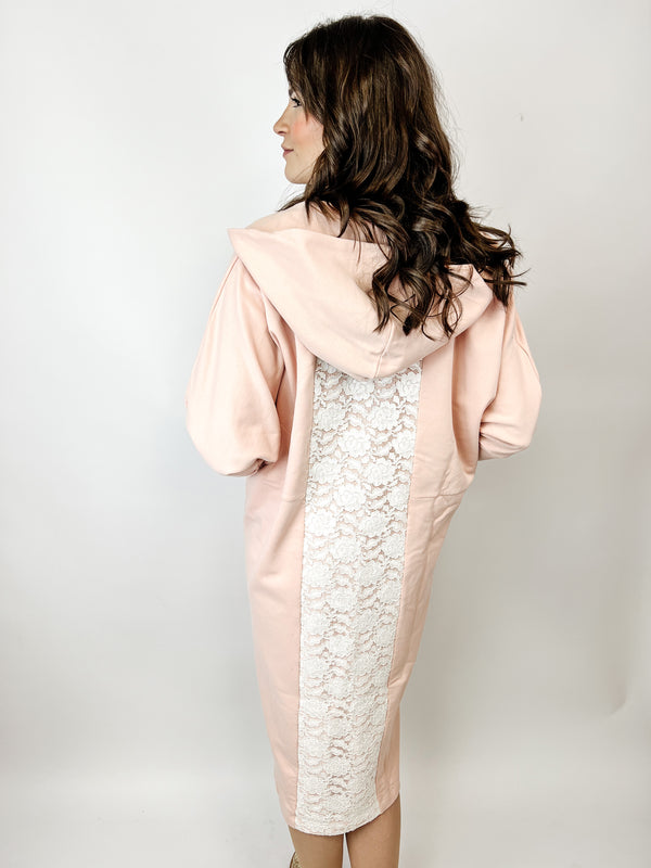 FRAKKE | CARDIGAN| hellrosa | Lace