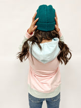 CLEO | HOODIE | Hellblaue Bauchtasche