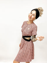 BETTI | Sommerkleid | Cutout | Gemustert