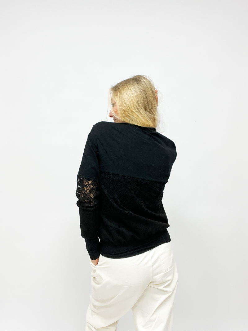TILDA | Pullover | Velourleder