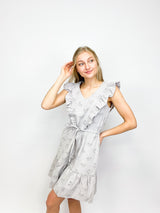 DASCHA | Baumwollkleid | mit Schwänen