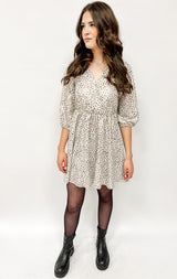 Kyla| Kleid | Viscose Leo glam